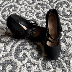 Justfab black pumps - Mary Jane style